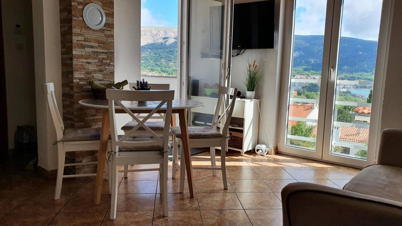 Apartment Helmut With Sea View Baska  Luaran gambar